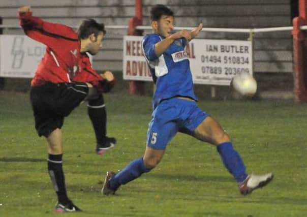 Chris Vardy opened his account for the season. Picture (c) Colin Sturges