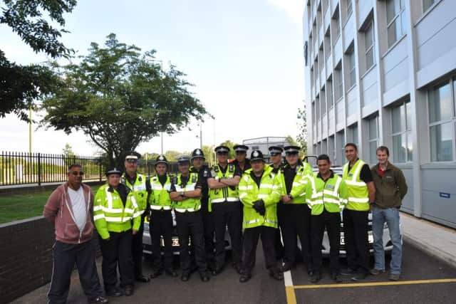 The Operation Chariot team in Hemel Hempstead