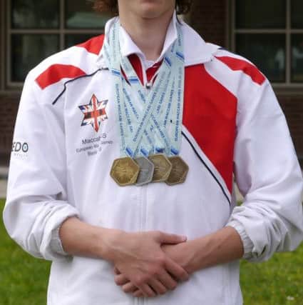 Berkhamsted's Peter Lever went to Berlin with the GB squad for the Maccabi European Games
