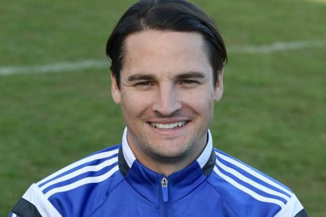 Berkhamsted FC head coach Tommy Garratt