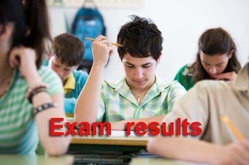 Exam results