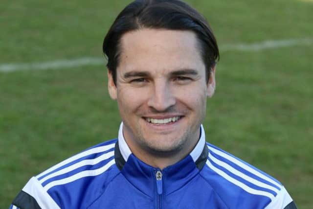 Berkhamsted FC head coach Tommy Garratt