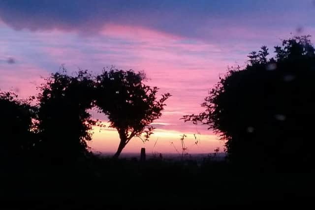The sky over Icknield Way, Tring, taken by Mahli Tugby