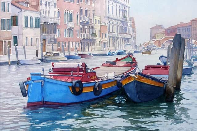 Watercolour by Brian Robinson