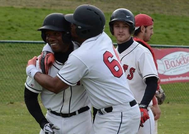 Maikel Azcuy has been instrumental in helping the Herts Falcons to reach the post-season play-offs. Picture  (c) Paul Holdrick.