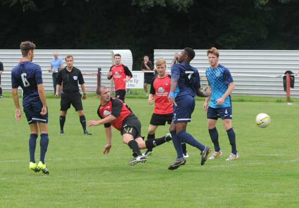 Tring were unable to find a way past a resoulte Arlesey defence