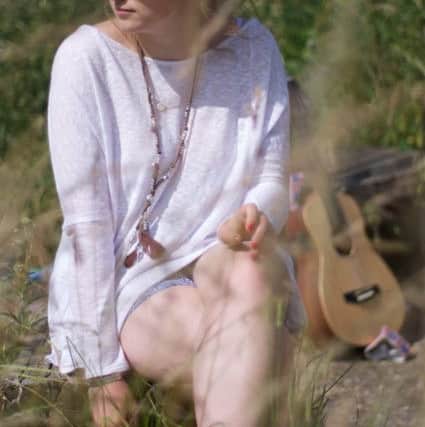 Singer and songwriter Lucy Mair.