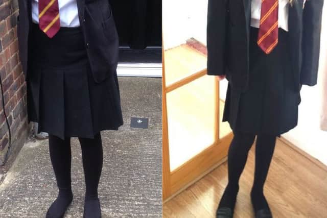 Too short? These girls were sent home from school