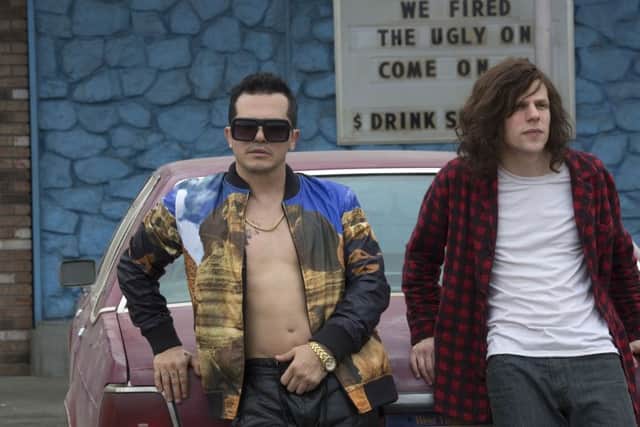 John Leguizamo and Jesse Eisenberg