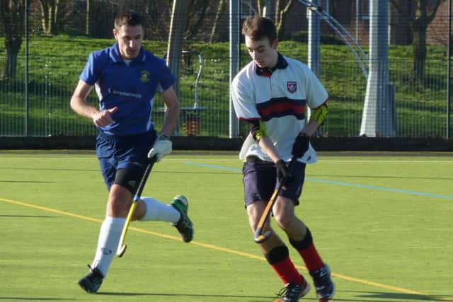 Ollie Bowman scored the brace for the men's first team in their friendly game against Leighton Buzzard