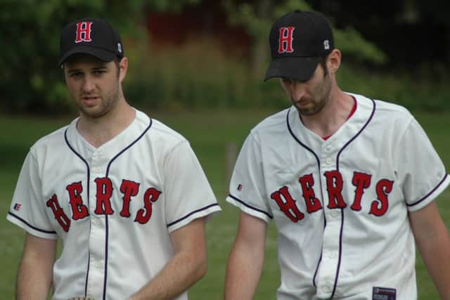 Andy Cornish and Andrew Slater, Herts Hawks. Picture (c) Rob Jones