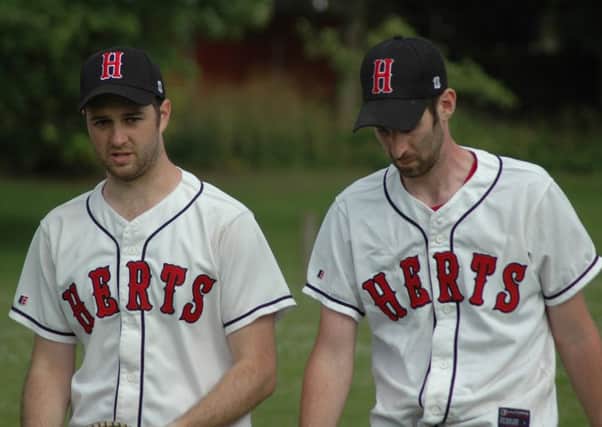 Andy Cornish and Andrew Slater, Herts Hawks. Picture (c) Rob Jones