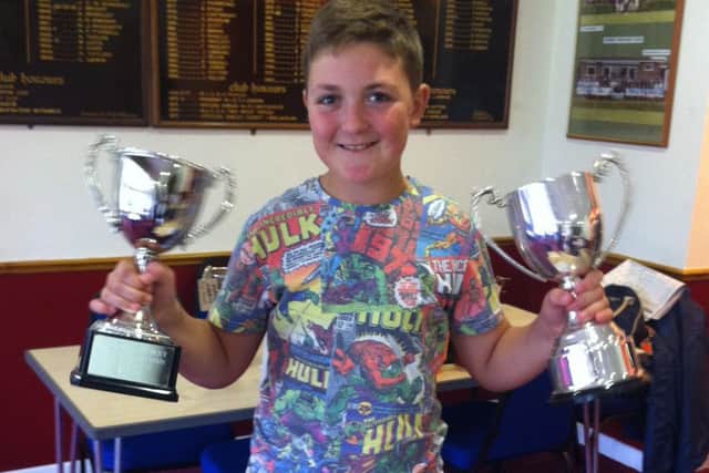 Potten End youngster Jack Bunting won both the U18 and U25 competitions at the Watford & District mens finals