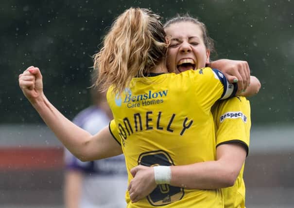 Ellie Mason was on target for Watford Ladies. Picture (c) AW Images (awimages.co.uk)