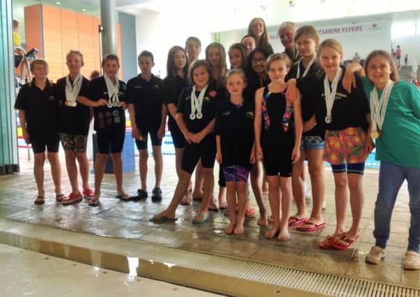 Tring Swimming Club won 47 medals during the Hoddesdon Open Meet