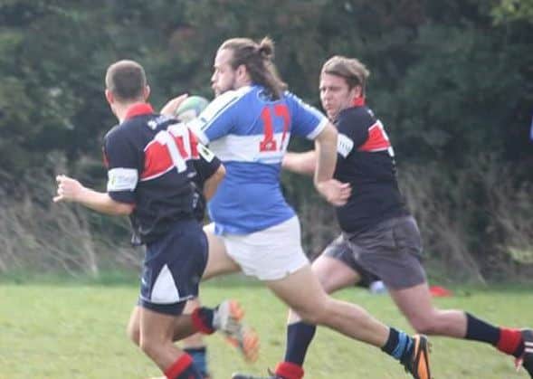 Ross Merrett in action for the Camelot Knights