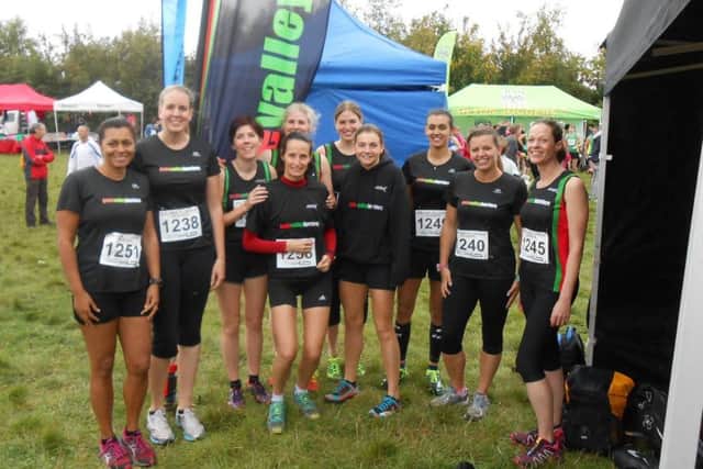 The Harriers were in action in the first Chiltern League Cross Country match of the season in Keysoe, Bedford