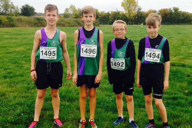 The U13 boys had a brillliant race, finishing as second team in the division