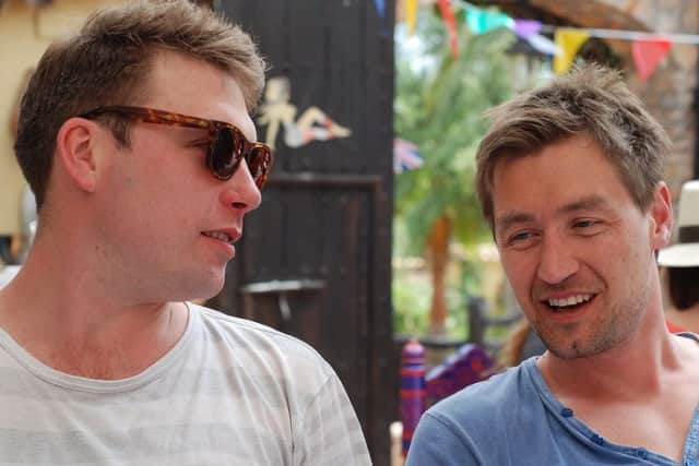 Chad Harwood-Jones and Roly Searle