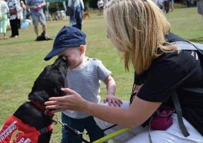 Bounce meets a young person.