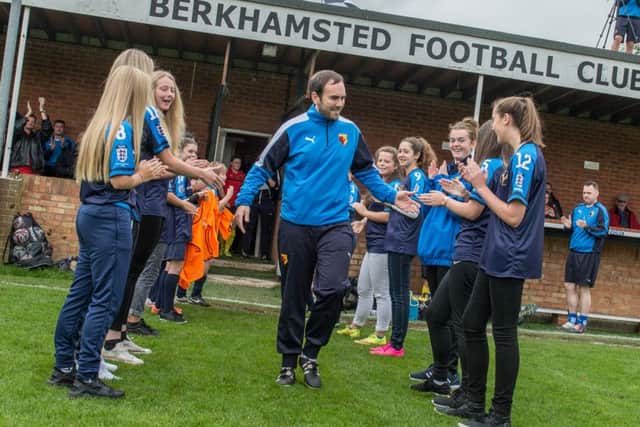 Watford Ladies drew with London Bees in John Salomon's last game as manager. Picture (c) AW Images