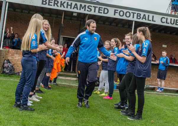 Watford Ladies drew with London Bees in John Salomon's last game as manager. Picture (c) AW Images