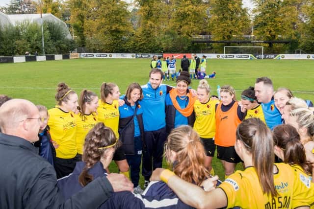 Watford Ladies drew with London Bees in John Salomon's last game as manager. Picture (c) AW Images