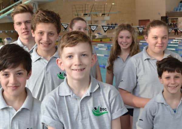 The Berkhamsted Swimming Club youngsters