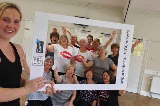 Women and girls of all ages got involved in this Girl Can in Herts Week 2015