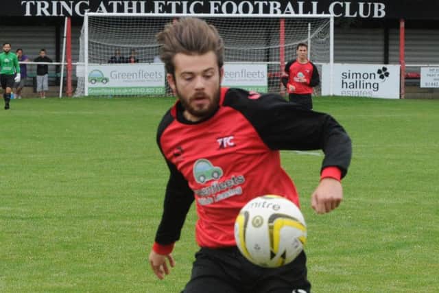 Chris Vardy made a welcome return to the Tring starting XI