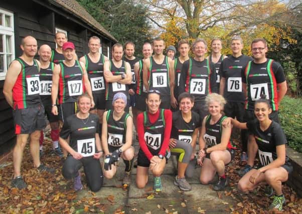A team of 26 Gade Valley Harriers athletes took on the 10K challenge of Herberts Hole PNL-151116-101741002