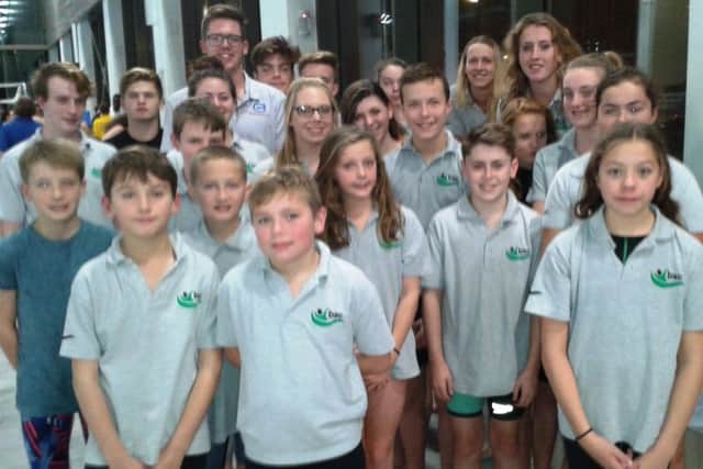 Berkhamsted Swimming Club finished sixth in the second round of the Arena League