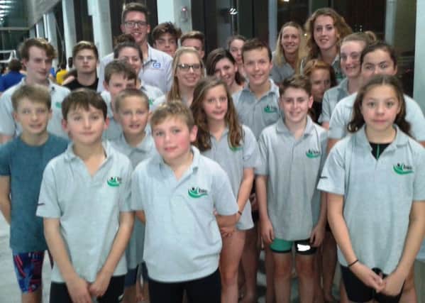 Berkhamsted Swimming Club finished sixth in the second round of the Arena League