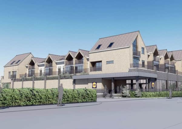 Artist's impression of the new Lidl planned for Gossoms End in Berkhamsted