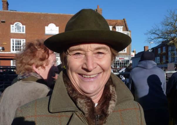 Virginia Stollery is on R.A.B.I.'s Buckinghamshire committee and has helped to organise the Christmas Carol Evening