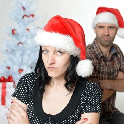 Christmas is a time for giving, but many families find it difficult getting through the festive period without an argument Image - Shutterstock