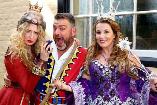 Dick Whittington features an all-star cast which also includes singer Sam Bailey as the magical Fairy Bowbells, funny man Andy Collins as Idle Jack, and X Factor finalist Melanie Masson as boo-able baddie Queen Rat.