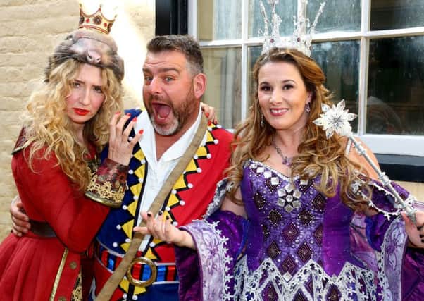Dick Whittington features an all-star cast which also includes singer Sam Bailey as the magical Fairy Bowbells, funny man Andy Collins as Idle Jack, and X Factor finalist Melanie Masson as boo-able baddie Queen Rat.