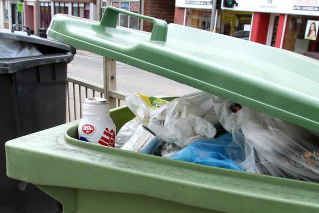 Wheelie bin stock pic