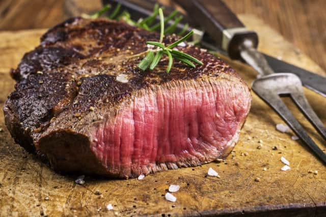 British men like steak - who knew? Credit, Shutterstock