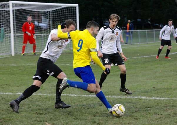 Alex Campana was on target for Berkhamsted. Picture (c) Ray Canham