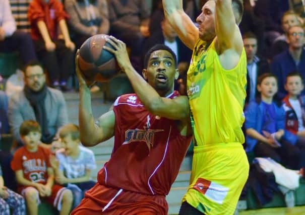 Nik Rhodes' last-second shot won the game for Storm