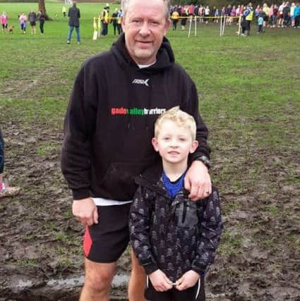 William Terry and his grandfather Paul Mosely were two of the four Harriers at St Albans parkrun