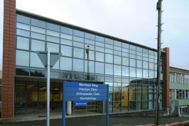Hemel Hempstead Hospital buildings. Marnham Wing . PNL-161101-172234009