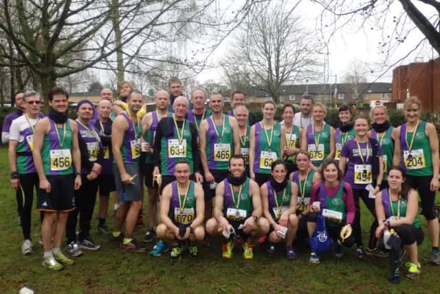 Dacorum & Tring AC runners were out in force at the Herts county 10 mile championships