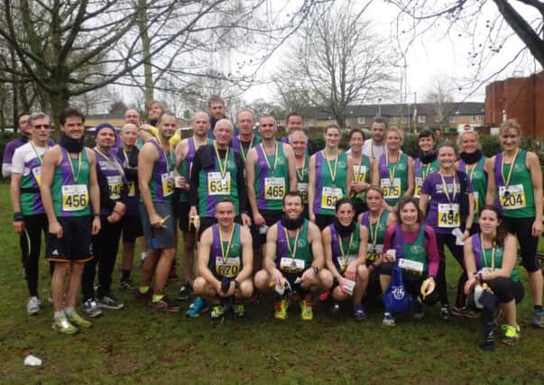 Dacorum & Tring AC runners were out in force at the Herts county 10 mile championships