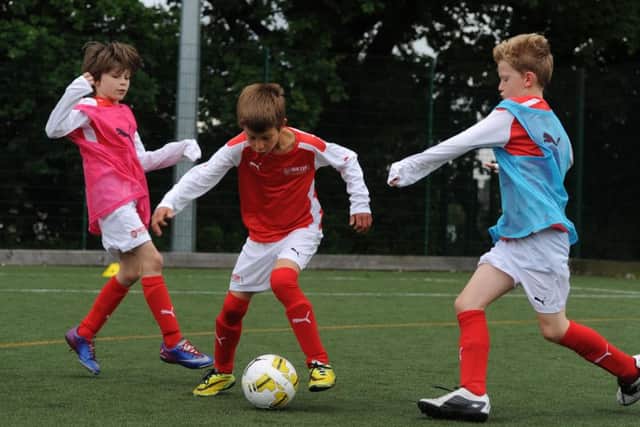 Arsenal Soccer Schools are looking forward to an action-packed half-term. Picture (c) Stuart MacFarlane