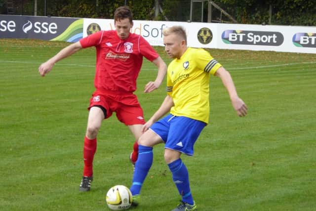 Frankie Jowle made an impact from the bench for Berkhamsted. Picture (c) Richard Solk