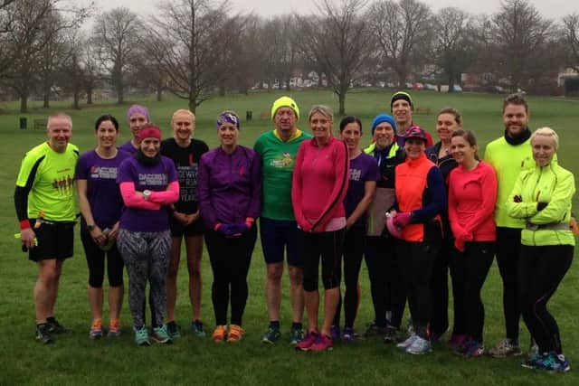 A group of 20 Dacorum & Tring runners took part in the first of three local Gade Valley Harriers marathon training runs