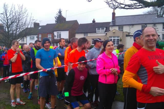 Hundreds of runners flocked to the Gade Valley Harriers' first marathon training run of the year